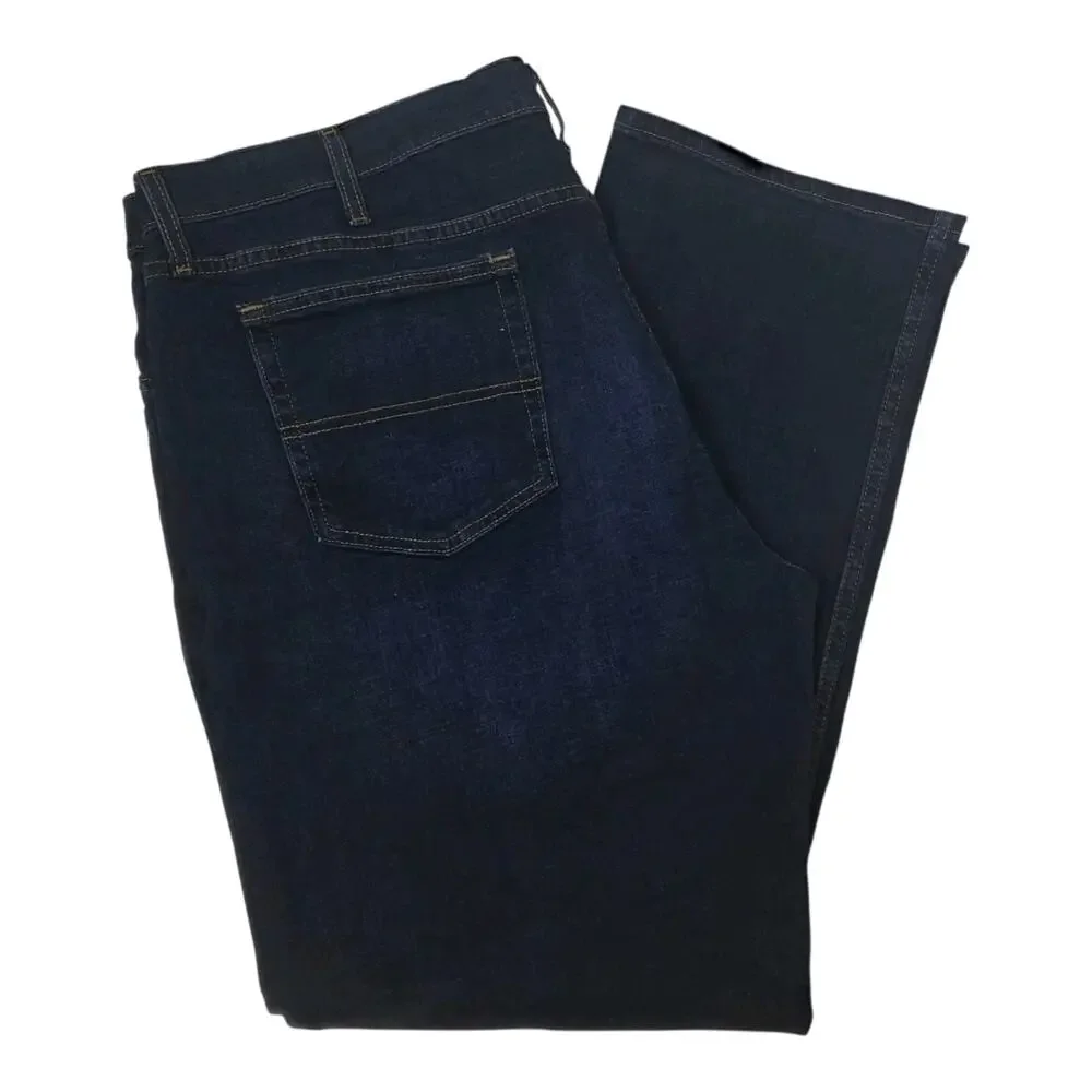 Member's Mark Men's Straight Fit Denim Jeans Stretch, Size 40x30 USA Cotton